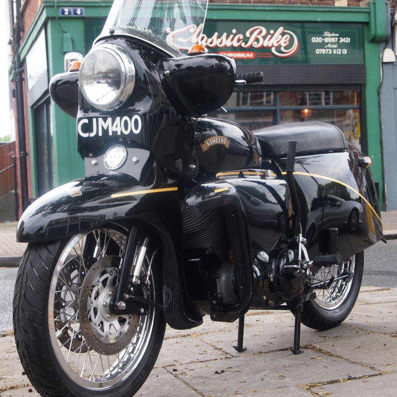 1955 Vincent Black Prince Rare Genuine Ex ‘Roy Cross’