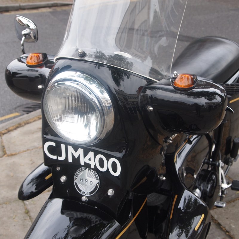 1955 Vincent Black Prince Rare Genuine Ex ‘Roy Cross’