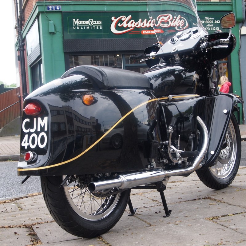 1955 Vincent Black Prince Rare Genuine Ex ‘Roy Cross’