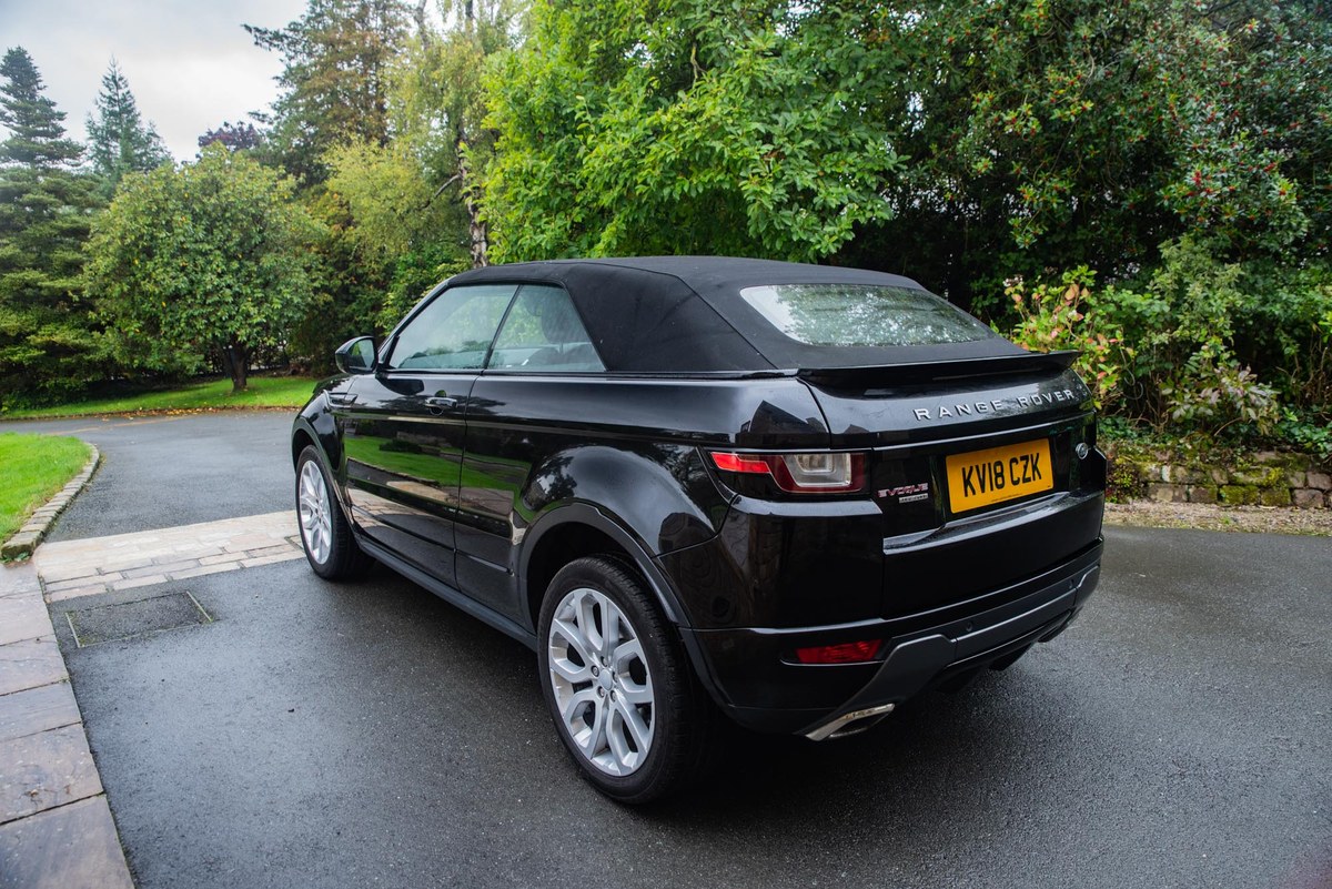 2018 Land Rover Range Rover Evoque Convertible